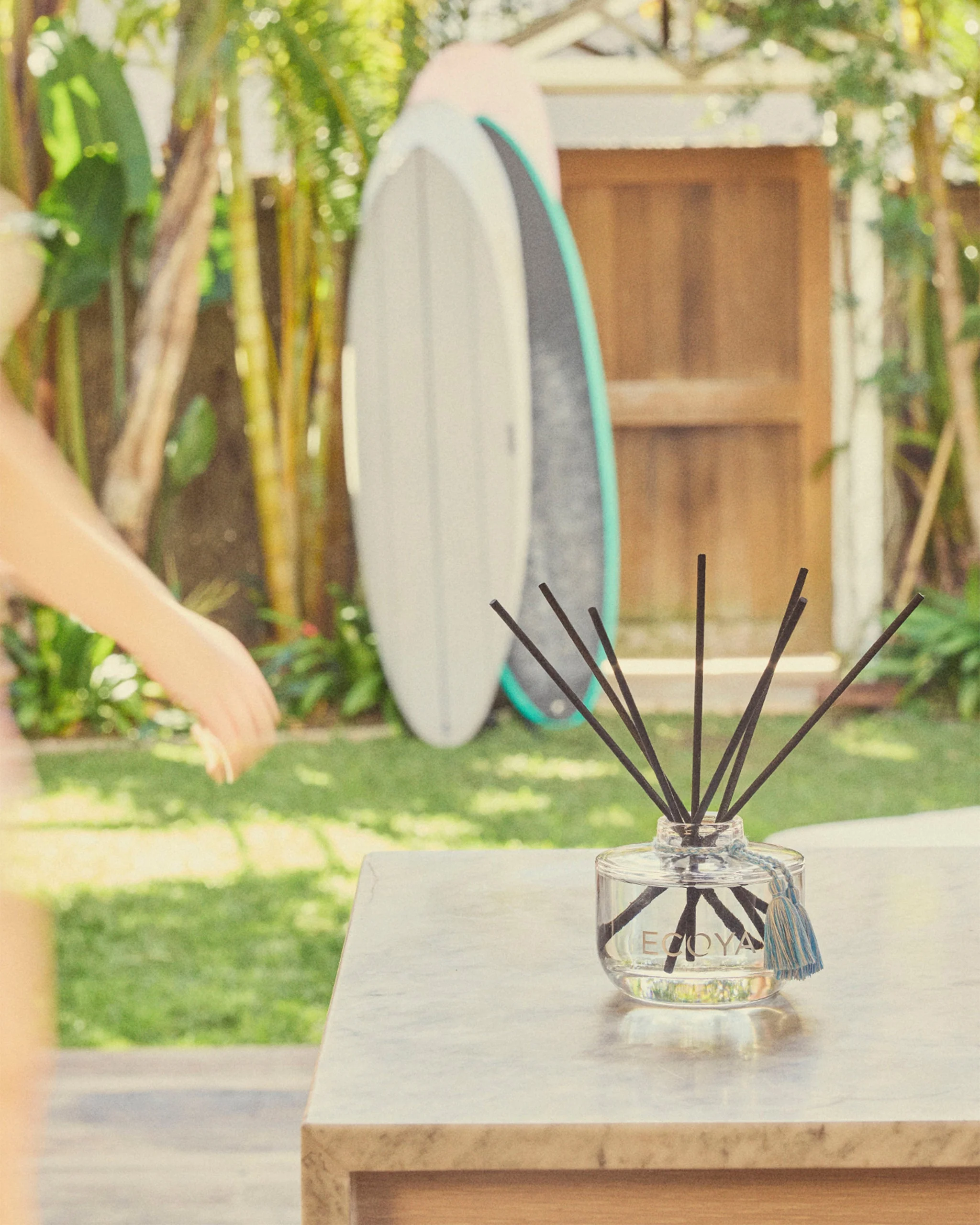 High Summer: Sea Salt & Pineapple Reed Diffuser - Image 2