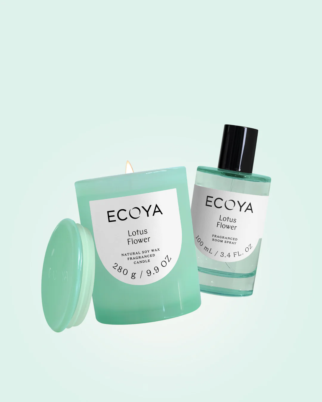 Lotus Flower Metro Candle & Room Spray