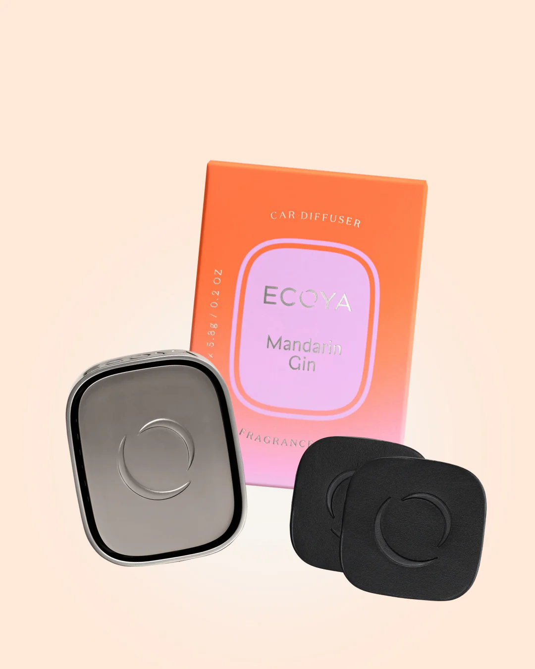 Mandarin Gin Car Diffuser Starter Set