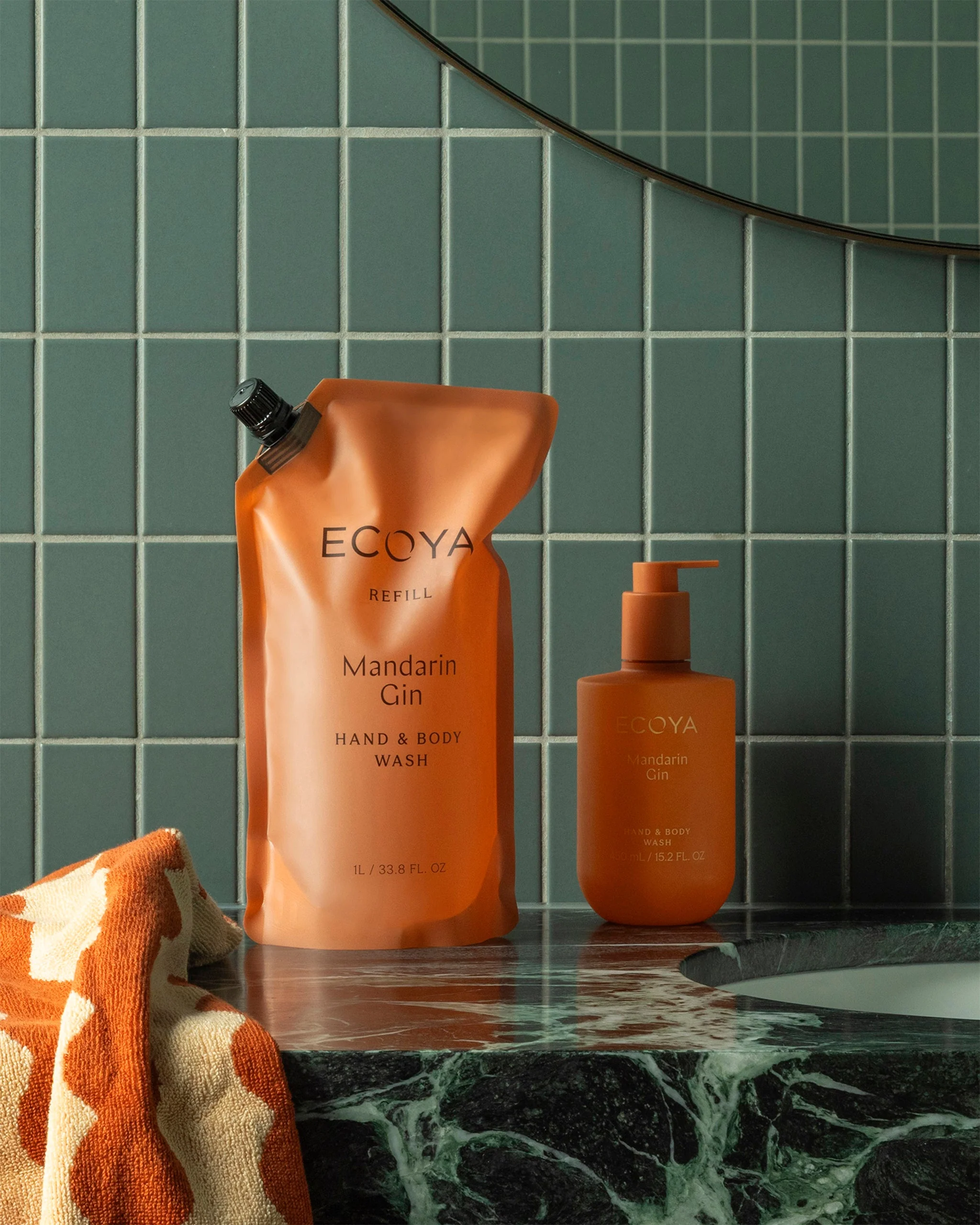 Mandarin Gin Hand & Body Wash Refill - Image 2