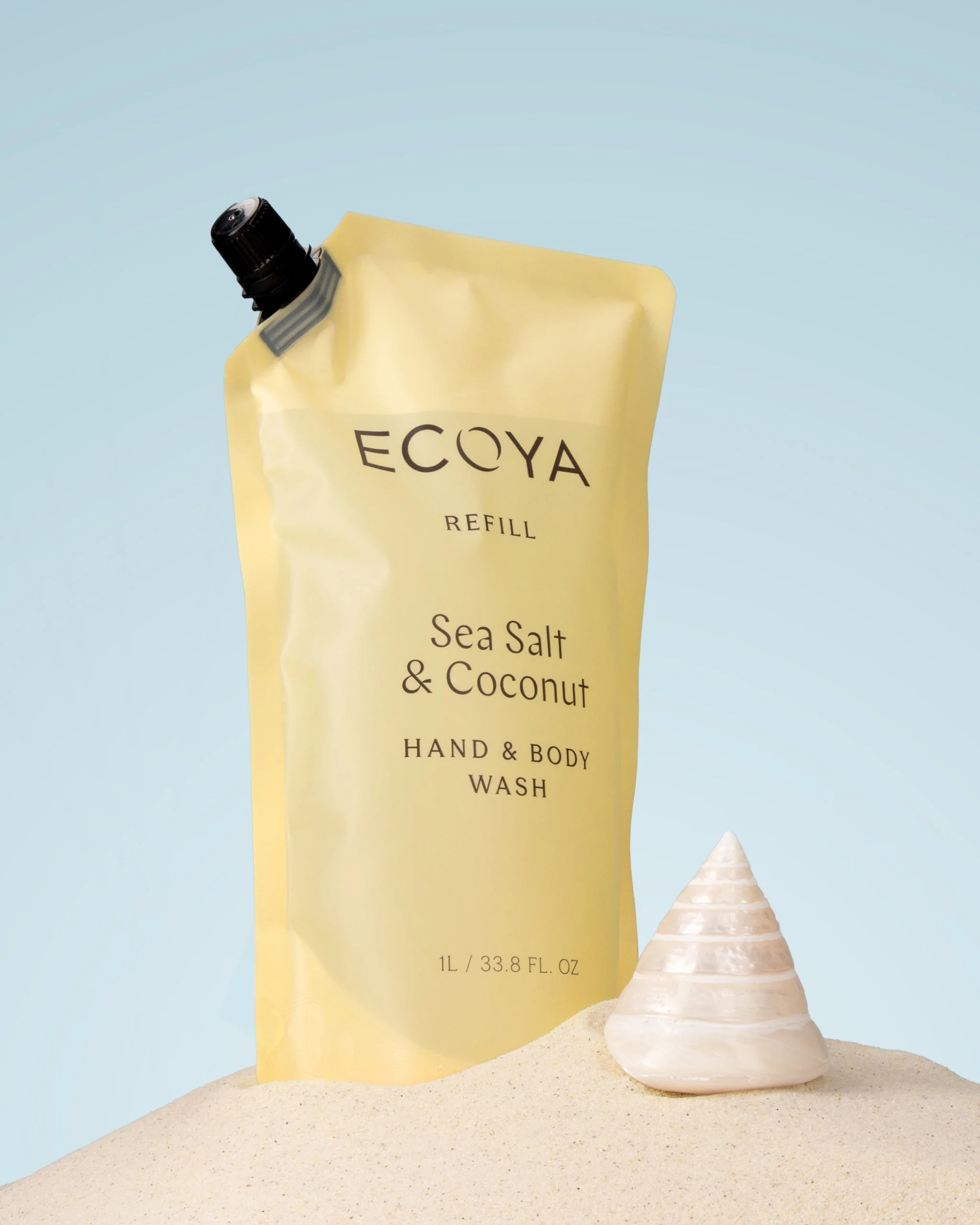 Sea Salt & Coconut Hand & Body Wash Refill - Image 2