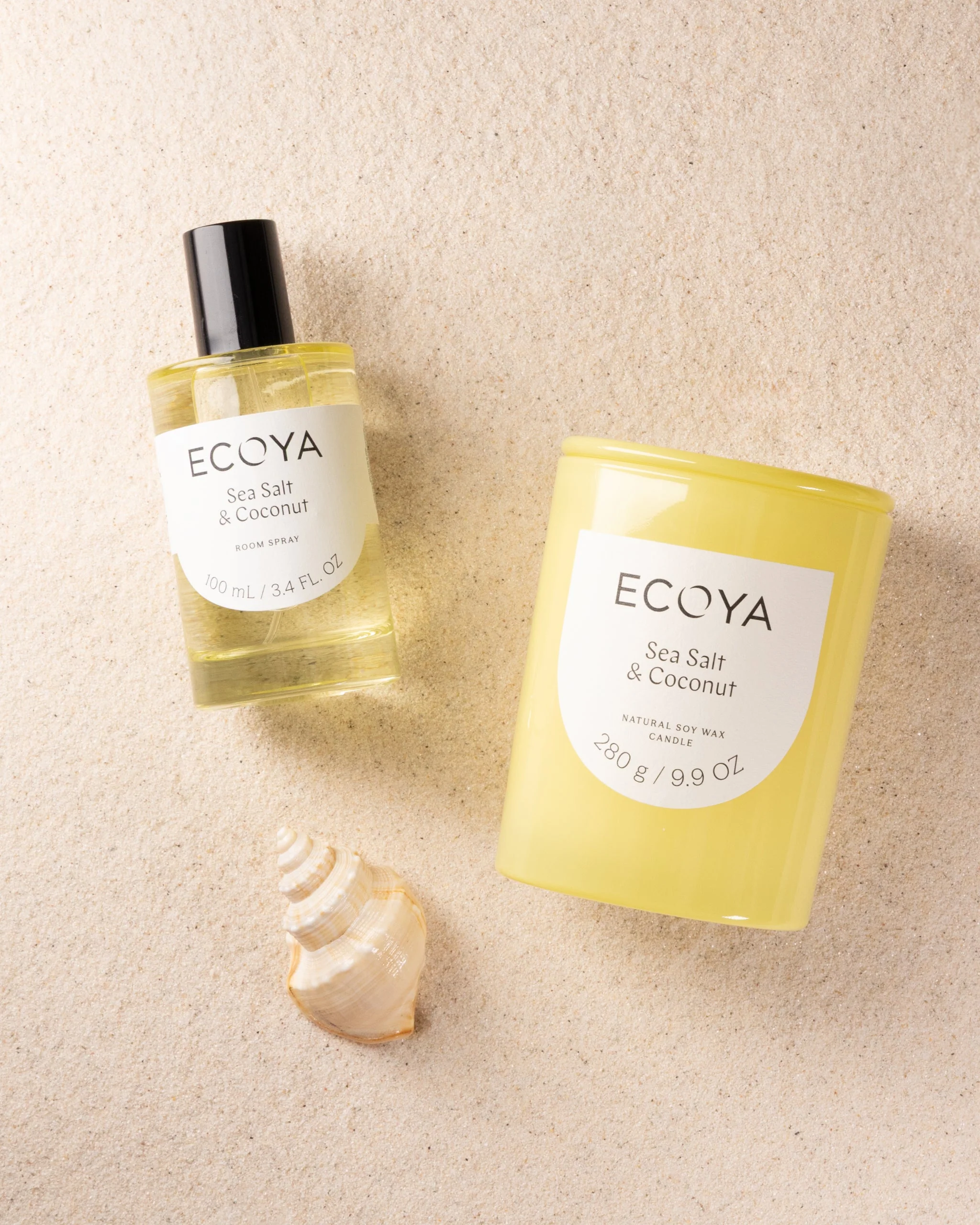 Sea Salt & Coconut Metro Candle - Image 3