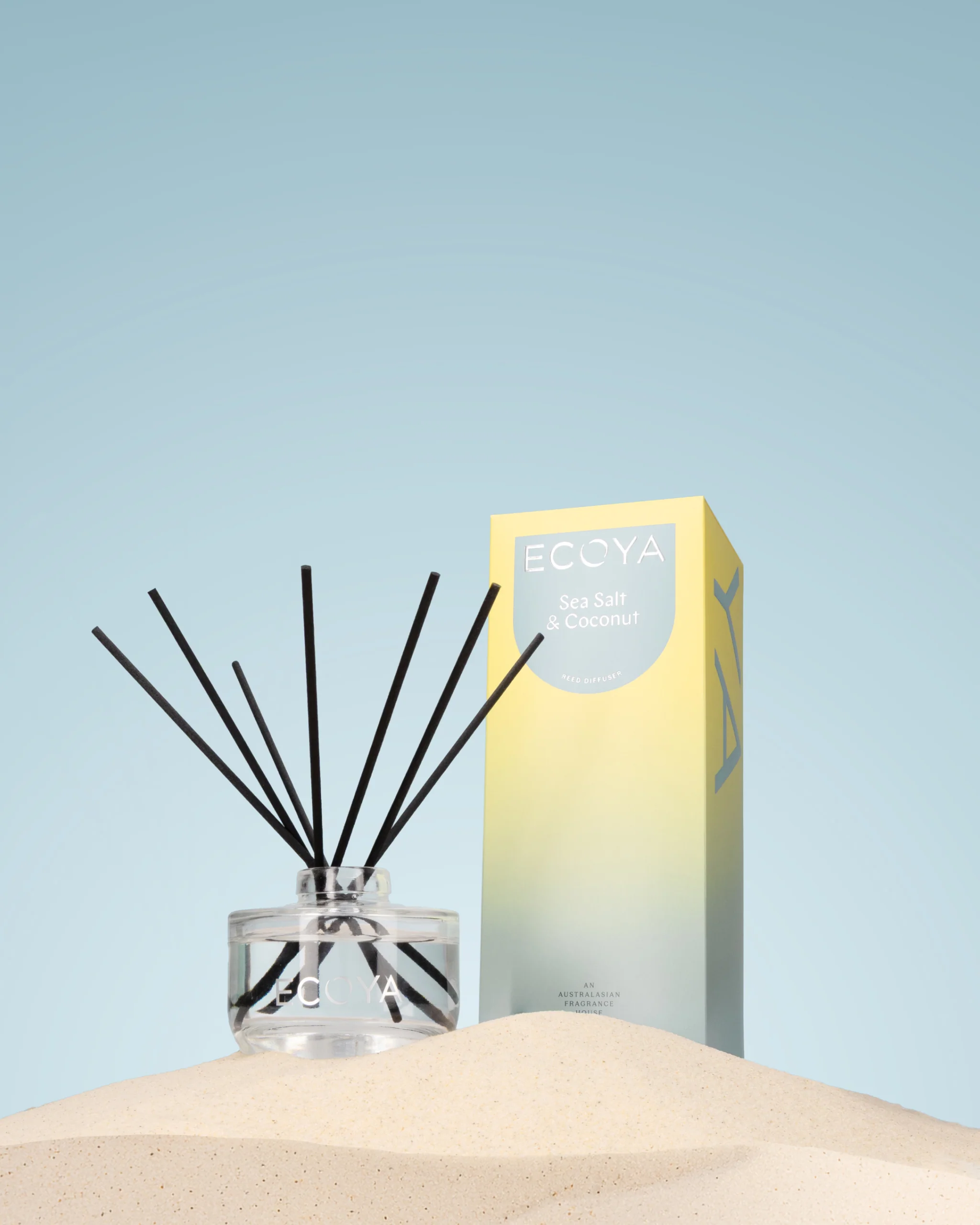 Sea Salt & Coconut Mini Reed Diffuser - Image 2